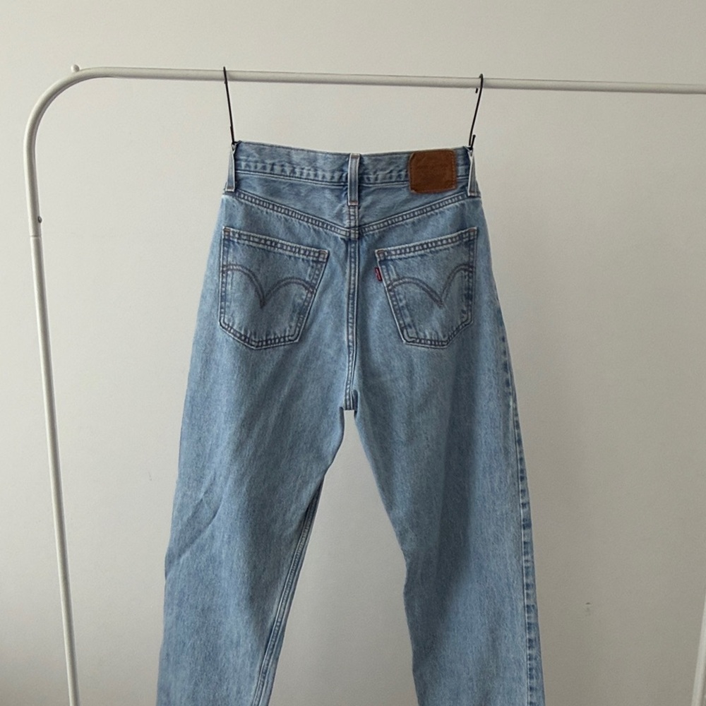 LEVIS DAD Blue Denim Jeans - Picture 4 of 4